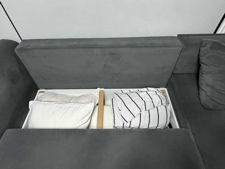 Canapea de colt cu sezlong