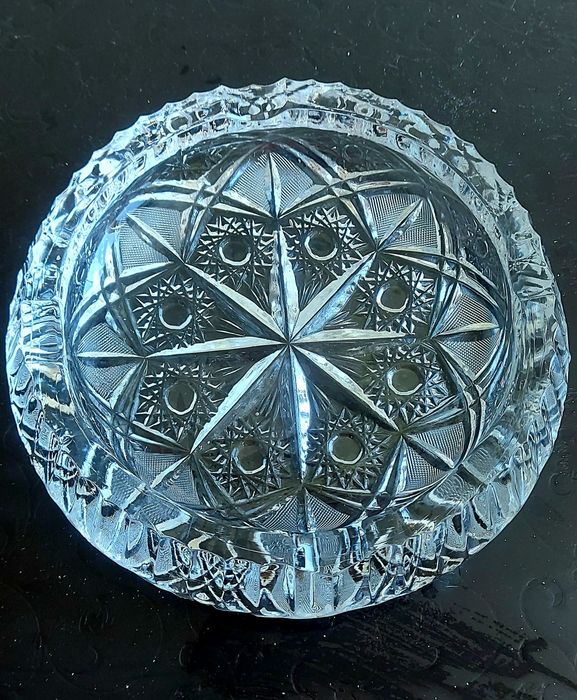 Хрустальная пепельница.СССР.