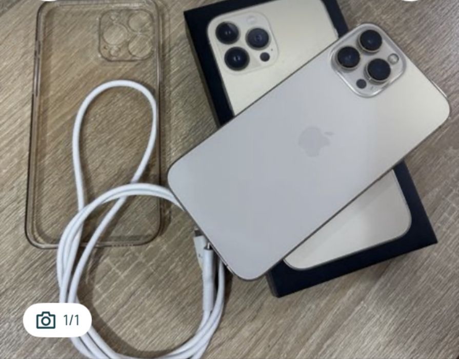 schimb iPhone 13 Pro Max 128GB Gold.