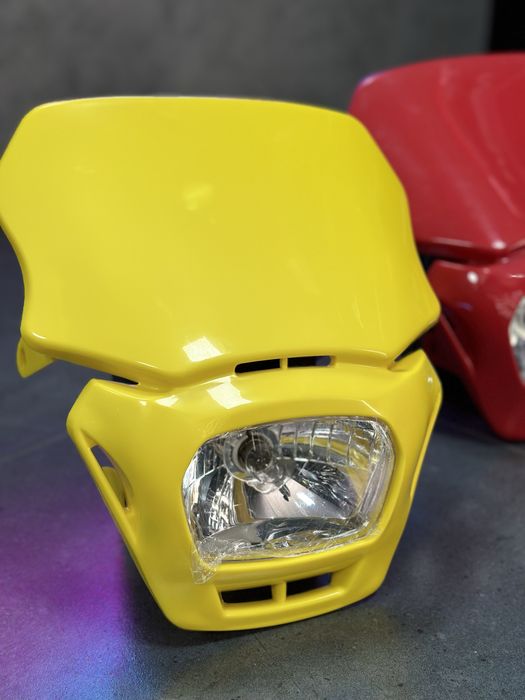 Универсальные "Морды" Стрит-Кросс-Эндуро Фары! Передняя часть Мото!