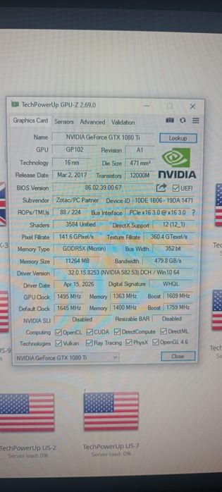 Zotac GTX 1080Ti