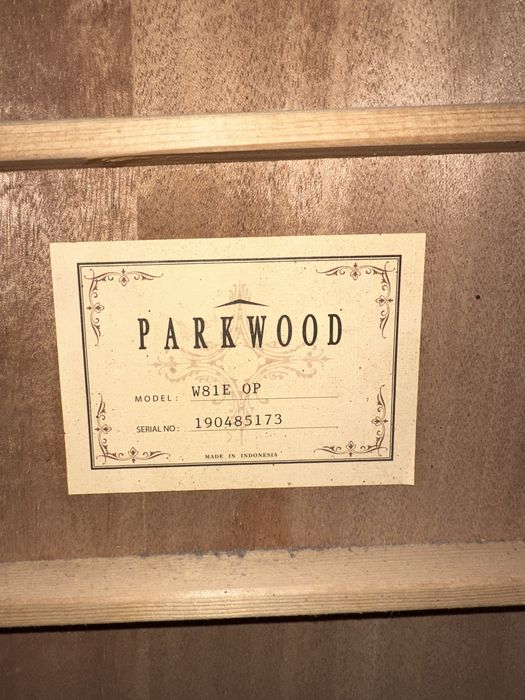 Электро-Акустическая гитара PARKWOOD