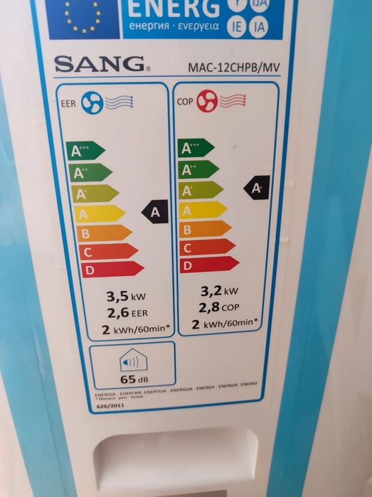 Преносим климатик Sang mac-12chpb/mv