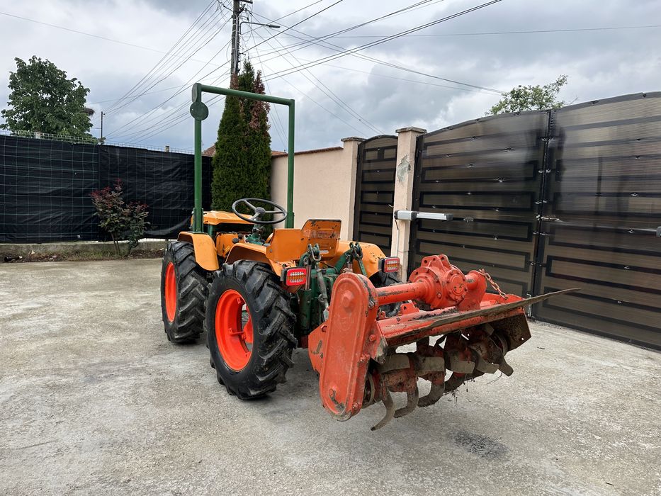 Motocultor tractoras 4x4 diesel Goldoni 2 pistoane cu freza
