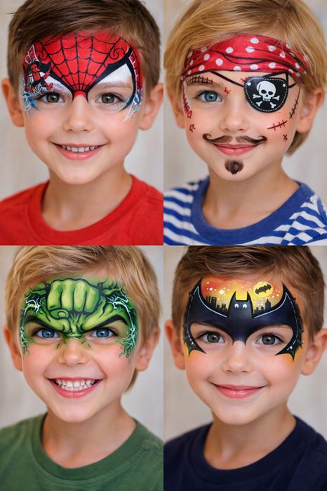 Аквагримм-рисунки на лицо. Гипоаллергенная краска. Выезд есть