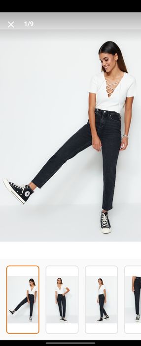 Blugi Mom Fit Trendyol