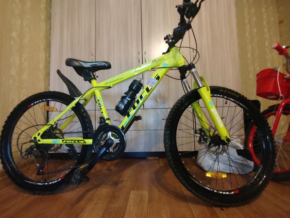 Велосипед Focus MTB все работает,скоростью тормоза и т.д. срочно