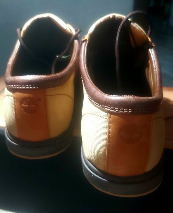 Pantofi Timberland Originali - Piele Naturală & Canvas - Noi/Impecabil