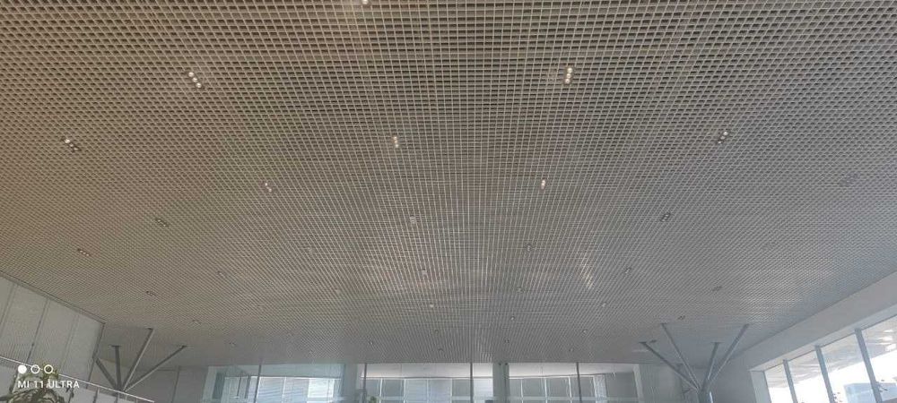 Грильято потолок | Грилято | сеточный потолок | клеточный | Grilyato |