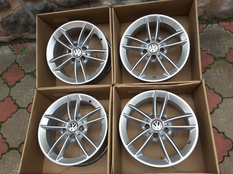 jante aliaj 16; 5x112; Vw Passat b5,b6,b7,b8, Golf 5, 6, 7,Caddy,Jetta