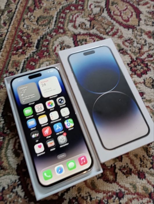 Продам айфон 14 про макс 256 акб 88