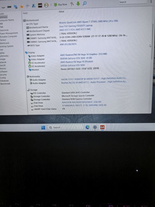 Asus TUF Gaming FX505D