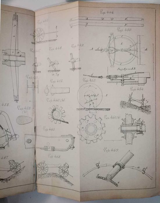 Пашкевич В. А. Курс артиллерии. Часть 1-2, 1885-1886гг. 1-е издание!