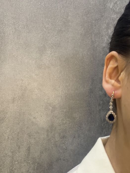 Продам набор бриллианты , сапфиры