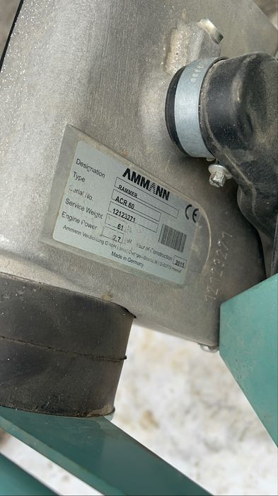Ammann ACR 60. Mai compactor, picior compactor.