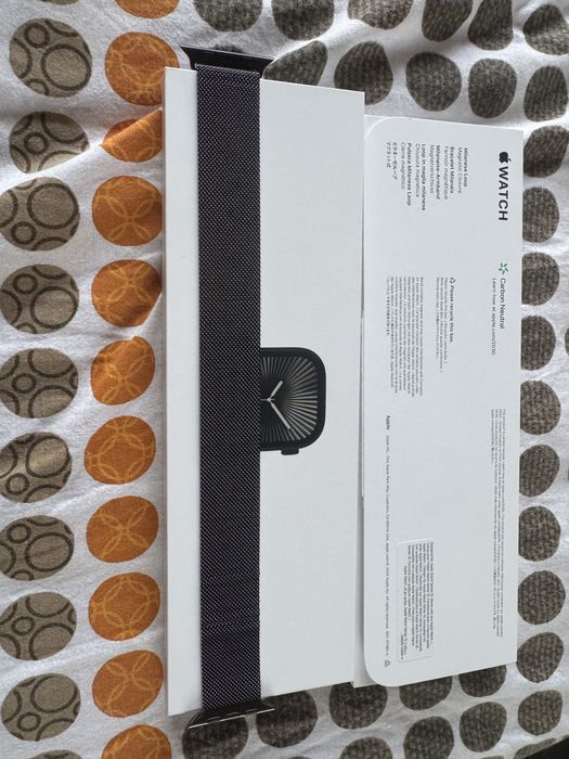 Apple watch каишка  steanless milanese loop 45mm