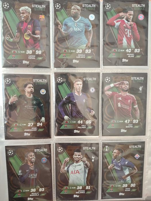 Match attax 2025/2026 карти