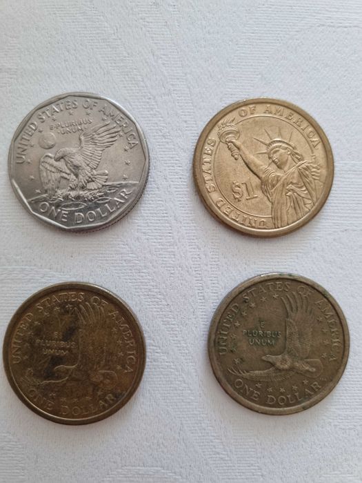 Монеты 1 доллар продаю