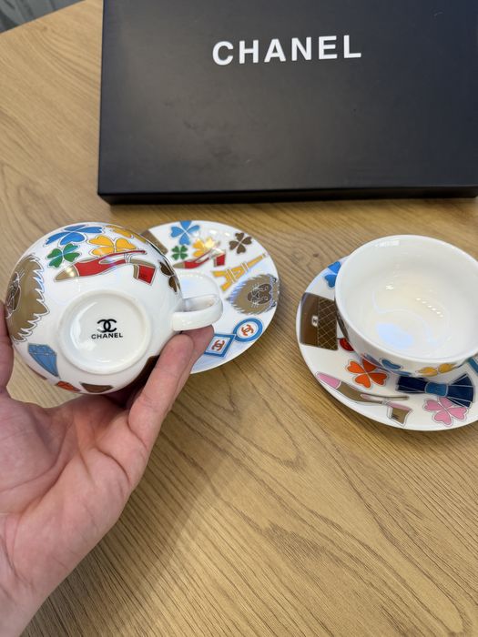 Chanel Afternoon tea set комплект сет за кафе / чай