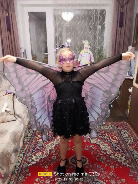 Новогодний костюм бабочки