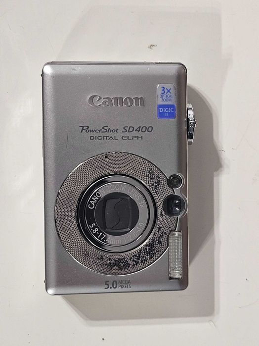 Aparat foto digital compact Canon Powershot SD400 5MP 3xZoom
