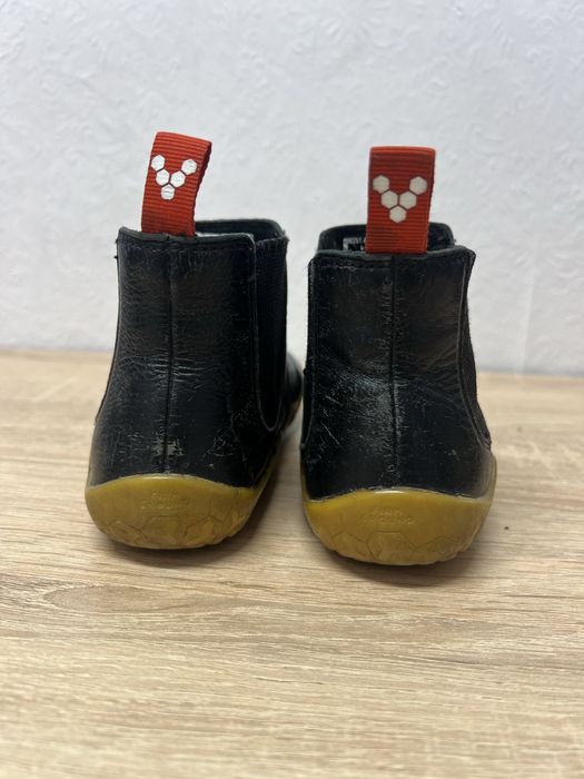 Vivobarefoot 27н, детски боси боти от естествена кожа