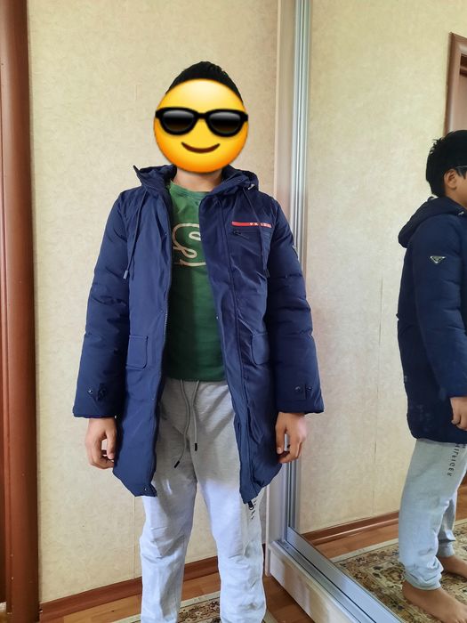 Куртка зимняя на мальчика 140