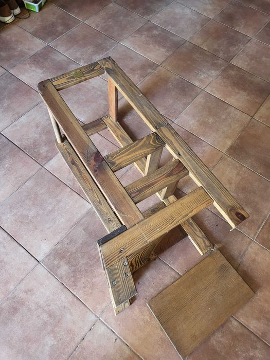 Scaun bebe  de bucatarie din lemn copii , MeowBaby