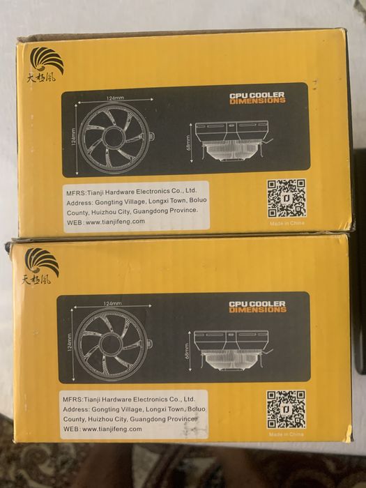 Кулер компьютер учун сотилади подцветкаси бор