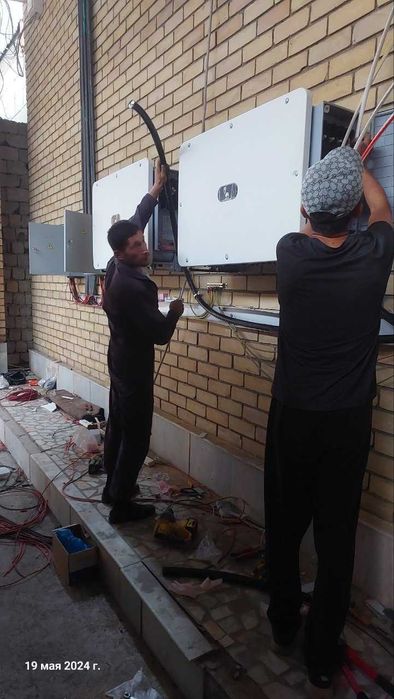 установка солнычных панелей