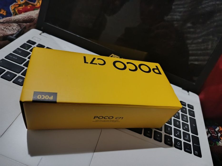 POCO C71  ideal holatda yangi gapimga javob bitta aybi yoʻ