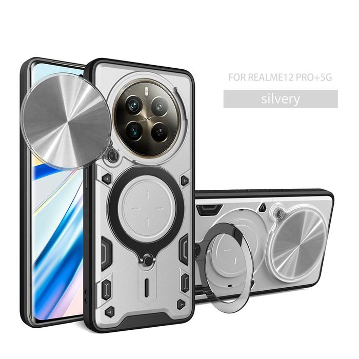 Realme 12 Pro+ / 12 Pro / GIANT RING Удароустойчив кейс