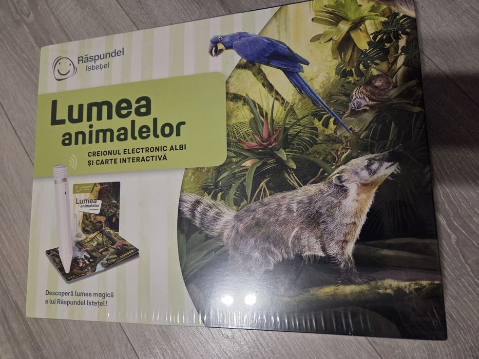 Raspundel Istetel set carte+creion Albi