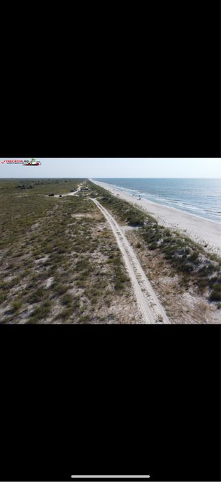 Teren de vanzare Vadu, prima linie 5000mp - drum de acces pe plaja