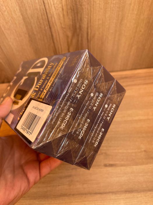 Casete VHS Sony sigilate