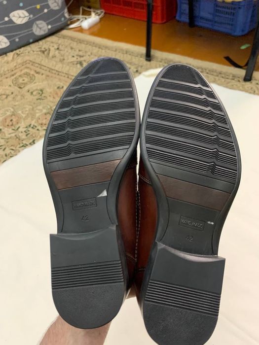 Мужские Кожаные туфли из Италянской кожи