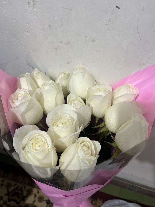 Цветы.Получила сегодня.Алматы