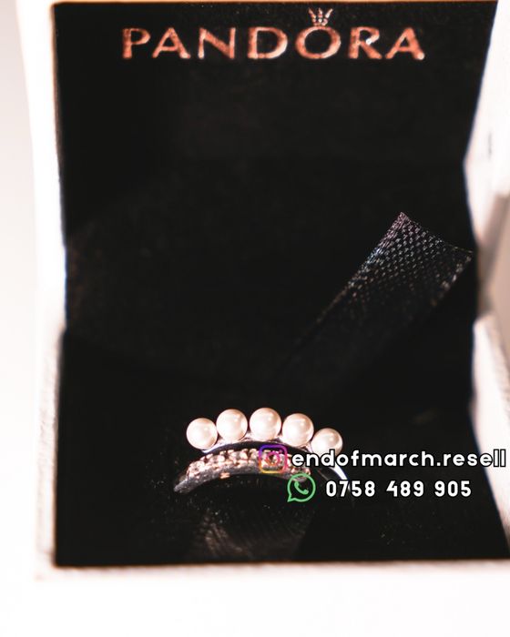 Inel Pandora Pavé Open Ring