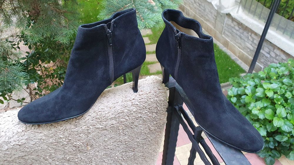 Боти - естествен велур - като нови