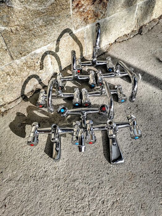 Български смесител за душ /за мивка - 16 см - оригинални - рециклирани