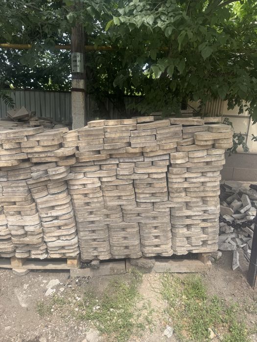 Брусчатка бу 100кв примерна