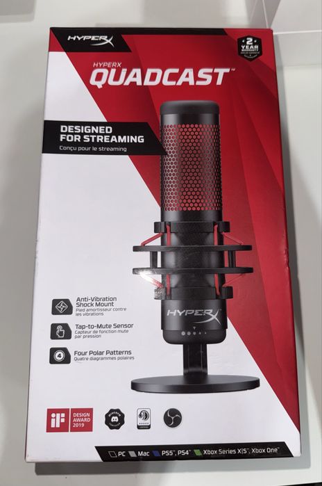 Микрофон HyperX QuadCast