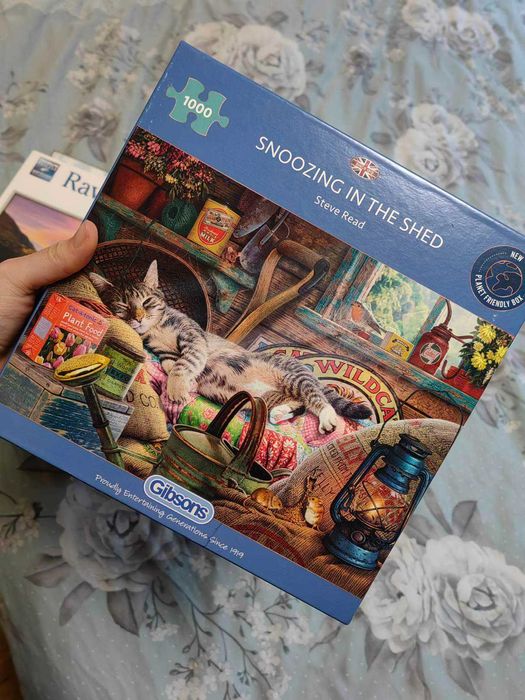 Продавам чисто нови пъзели от 1000 части на различни марки