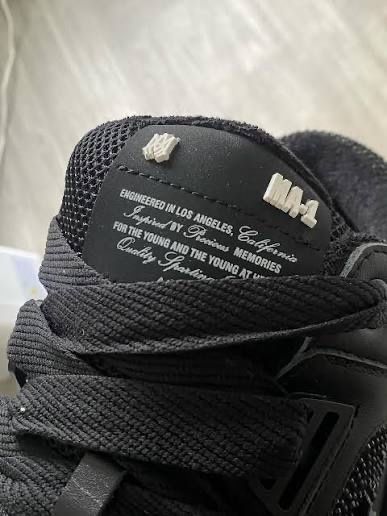 Amiri MA-1 black crystal