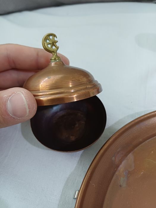 сервиз за кафе,меден Made in jugoslavia