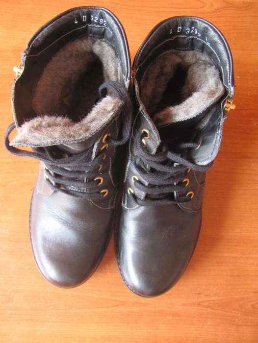 ghete de iarna imblanite din piele