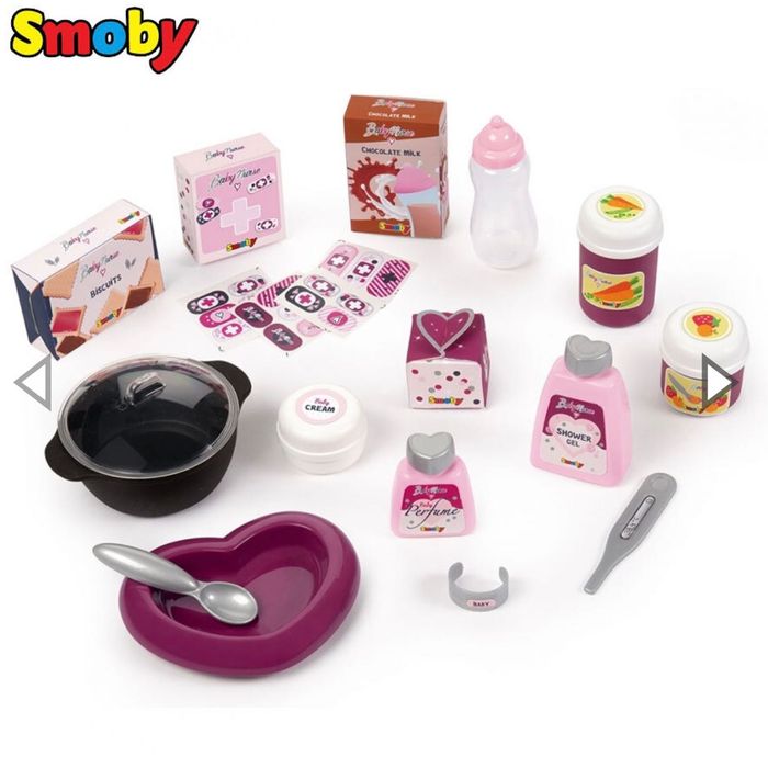Smoby Baby Nurse - Голям игрален център за кукли - Обзавеждане за бебе