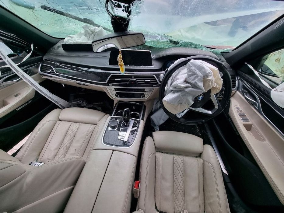 bara spate armatura capota haion portbagaj grile bord compresor AC kit injectie pornire turbina  BMW seria 7 G11 x-drive motor 3.0d dezmembrez