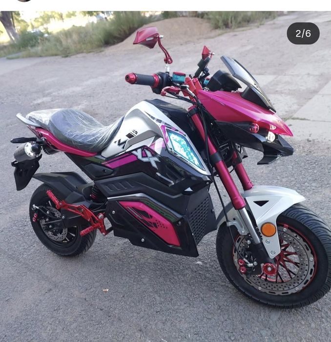 Электромотоцикл 3000w