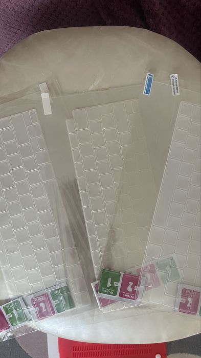Husa de protectie pentru MacBook Air 13.3-inch, A1932/A2179/A2337, cu folie de protectie pentru tastatura si folie de sticla calita, plastic